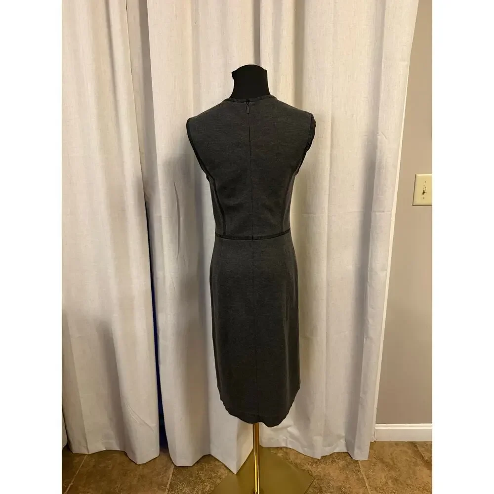 Grey Pencil Dress By Tory Burch Size Small